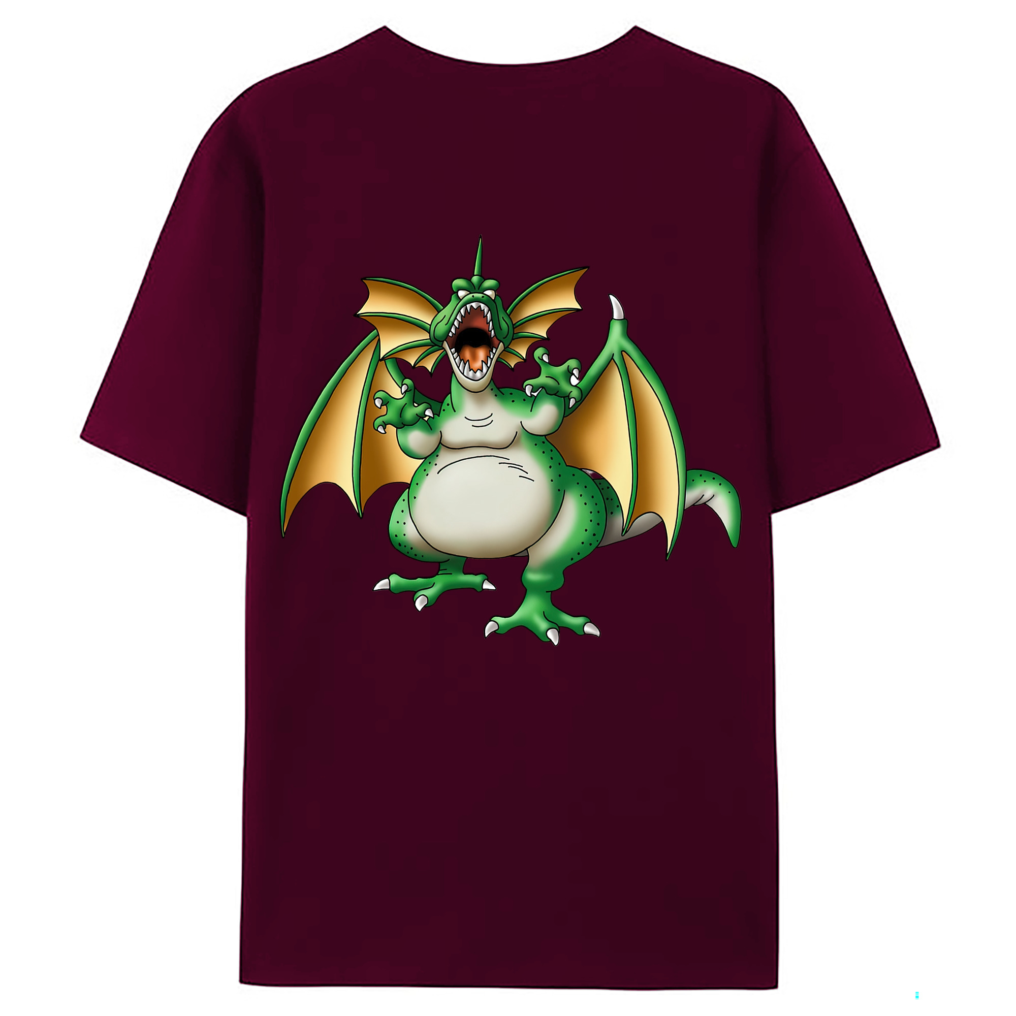 （画像用） ドラゴンクエスト Doragon Kuesuto Dragon Quest レディース半袖Tシャツ(バックプリント)